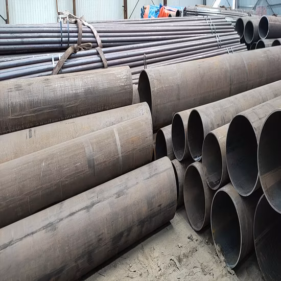 ASME A53 API 5L ERW Spiral/Weld/Seamless/Galvanized/Stainless/Black/Round/Square Carbon Steel Tube Pipe with Factory Price Mild Steel Pipe